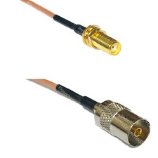 RG316 SMA Female Long to DVB TV Pal Female RF Cable Rapid-SHIP LOT