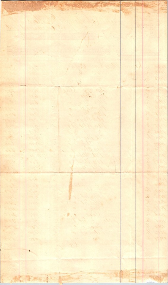 Eddy Harvey & Carter Chicago IL 1877 Billhead Hats Caps Furs & Straw