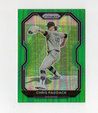 2021 Prizm Baseball Chris Paddack #145 Green Prizm San Diego Padres