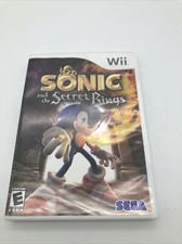 Sonic and the Secret Rings (Nintendo Wii, 2007) Complete w/ Manual CIB