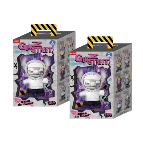 Authentic Miniso Disney Stitch Blind Box GenZ Street Vinyl Plush Doll Pendant - Picture 14 of 25