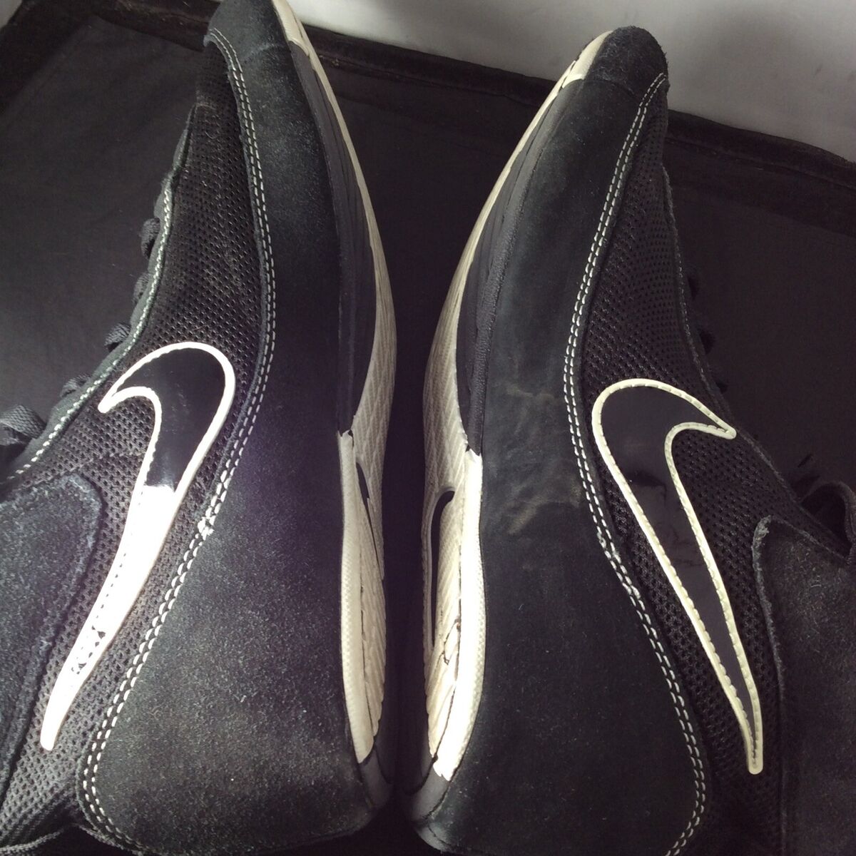 Men's Nike Speed Sweep VII Wrestling Shoes Black Size 10.5 Men's Nike Speed Sweep VII Wrestling Shoes Black Size 10.5