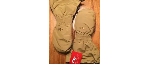 New USGI Outdoor Research Firebrand Coyote Mittens w/ Liners Large 71871