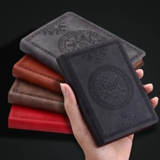A6 280 pages Lined PU Leather Notebook Journal Diary Notepad School Office Book — image 5