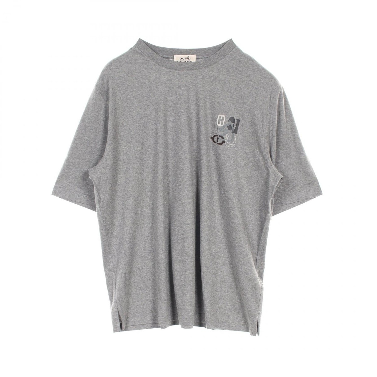 馬モチーフ メンズ HERMES Tシャツ Hパズル 新作 H Puzzle