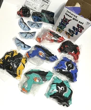 INFRARED LASER Tag Guns Set Of 3 / 4 Masks / 3 Vests / 4 Glasses OLD STOCK