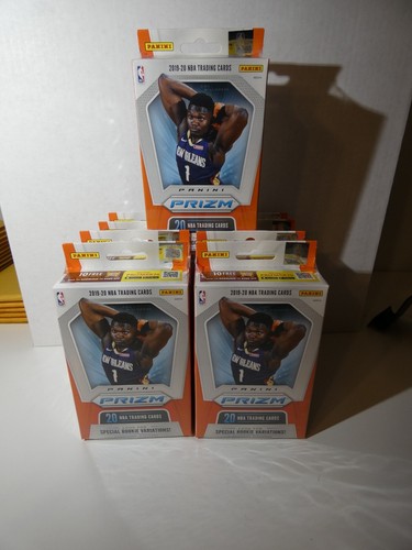 2019-2020 Panini Prizm Factory Sealed Hanger Box Ja Morant Zion Williamson QTY