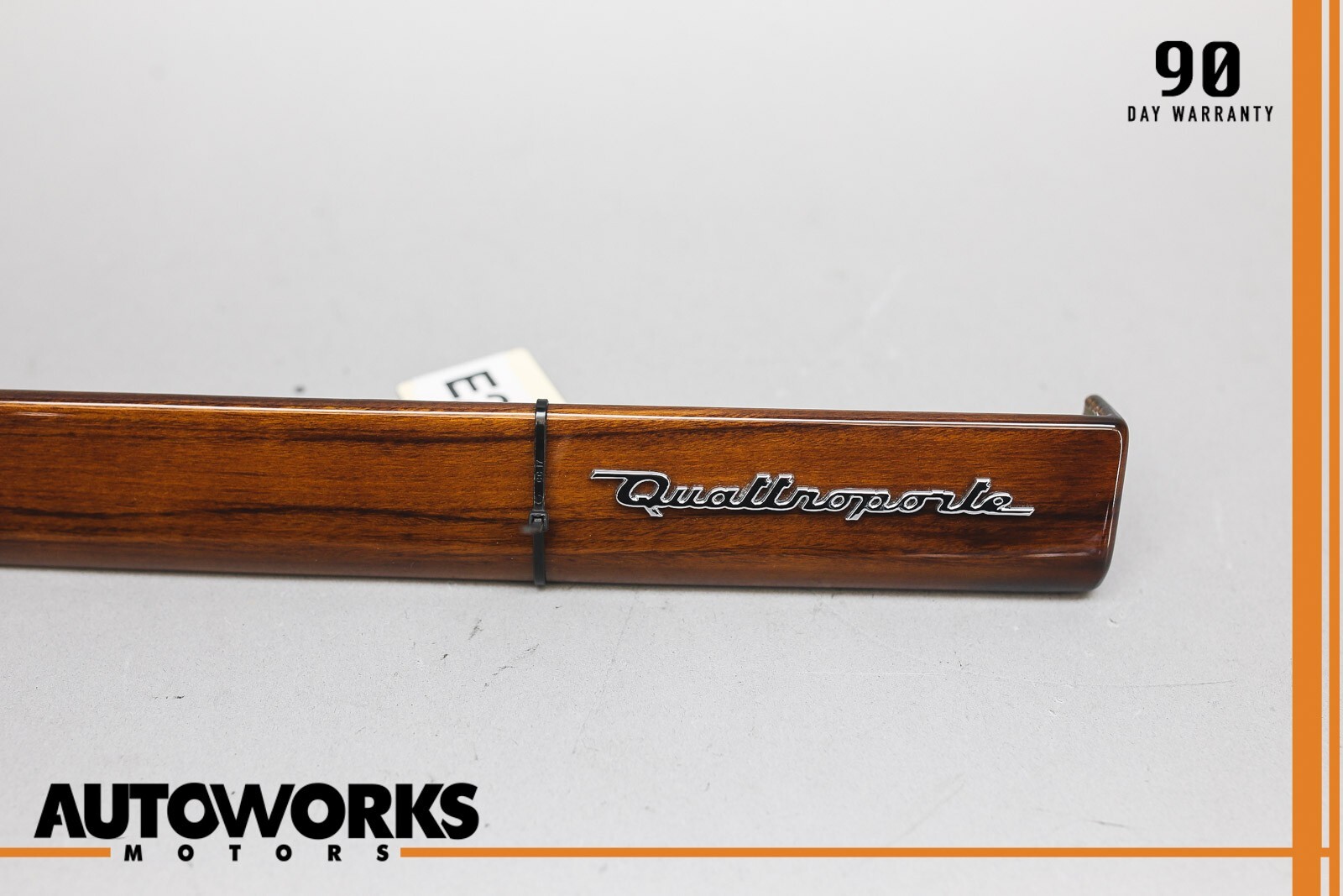 03-08 Maserati Quattroporte M139 Right Side Dash Dashboard Panel Trim Wood OEM