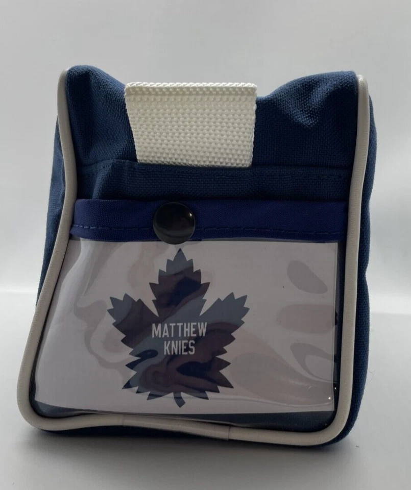 JRZ Toronto Maple Leafs MATTHEWS KNIES Toiletry Bag Used during Rookie 2023-24 - Image 2 of 4