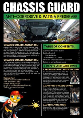 Pro Lanolin VCI underbody rustproofing kit Ready to spray. 2.5L Express delivery - Picture 4 of 10