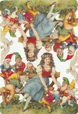 EF 7190 – Glanzbilder – Oblaten – Scraps – Schneewittchen – Glitzer – Glimmer 
