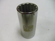 Craftsman 3/8" Drive Laser Etched Deep Sockets Metric & STD 12 Point Made in USA