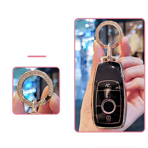 Funda protectora con llave remota de poliuretano termoplástico para automóvil Mercedes Benz 2017 Clase E W213 E200 - Imagen 4 de 11