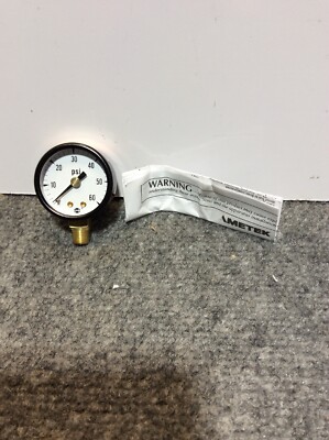 NEW USG PRESSURE GAUGE 1X784 0-60PSI 1-1/2'' FACE 1/8'' NPT P500K  C-PT