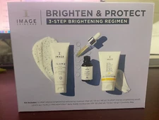 Image SkinCare Brightening and Protect Regiment Kit. 3 Step 
