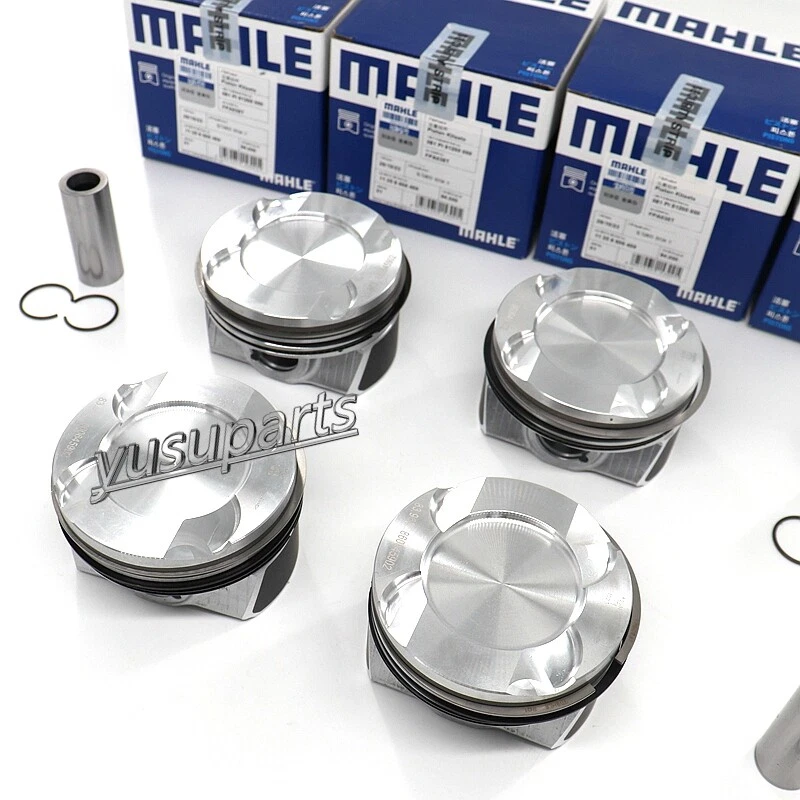 4x Anillos de pistones MAHLE Φ84mm/CR10:1 para BMW F30 F34 F10 F25 F26 F15 N20B20A 2.0T Foto 4 de 4