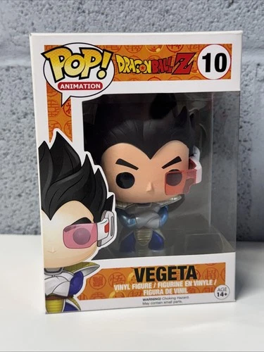 Funko Pop! Dragon Ball Z Vegeta Metallic #10 No Sticker