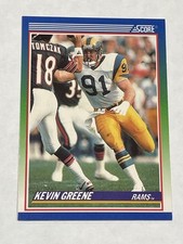 1990 Score Football #374 - Kevin Greene - Los Angeles Rams