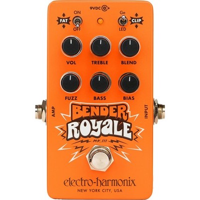 Electro-Harmonix Bender Royale | Germanium Fuzz Orange  ''Free Shipping in the...
