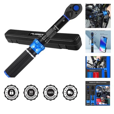 1/4'' Drive Small Torque Wrench 1-8 Nm 8.85-70.8 in lb ±3% Precision, Dual-Dir...