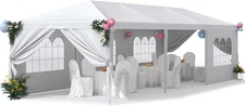 10X30 Outdoor Canopy Tent Patio Camping Heavy Duty Gazebo Shelter Party Wedding 