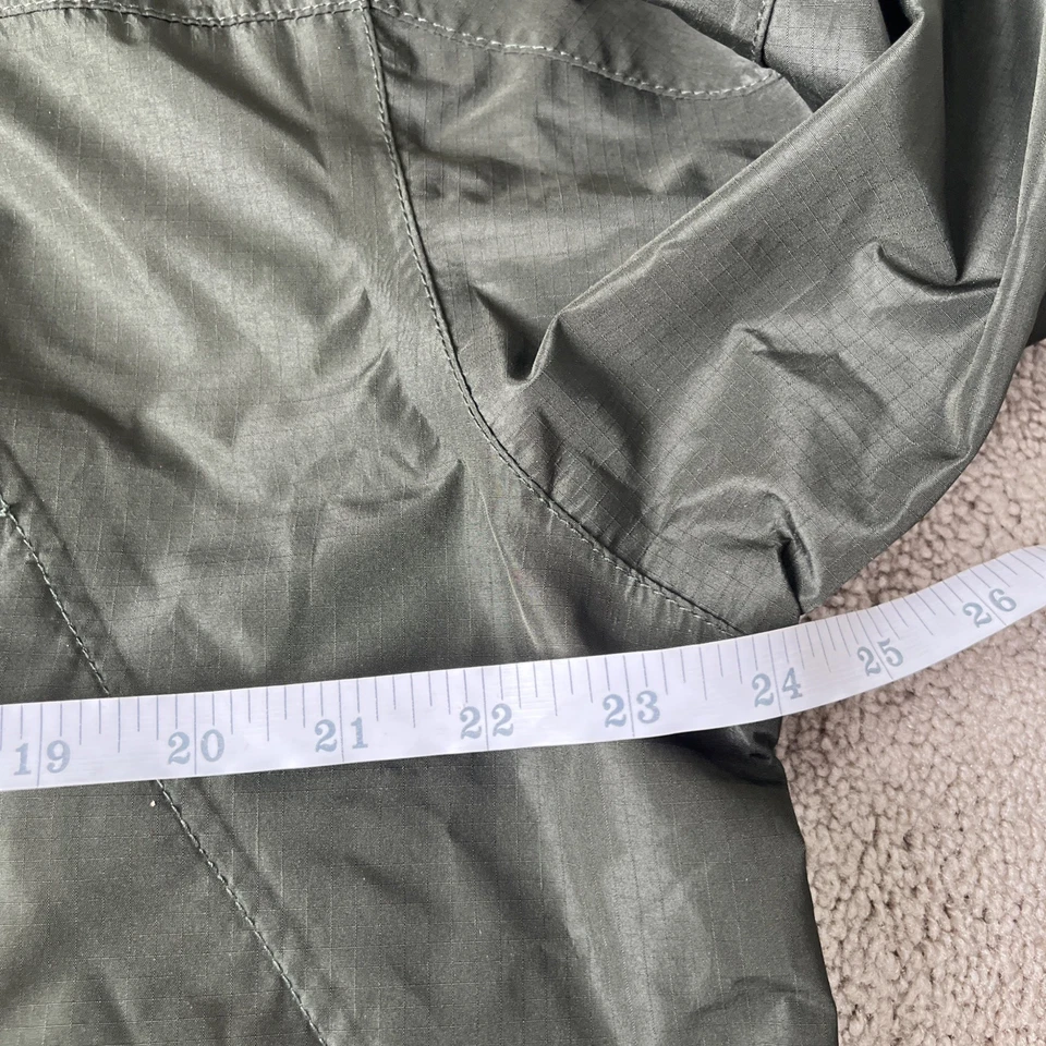 Jaqueta de chuva Frabill masculina pesca média verde oliva 3M reflexiva com capuz utilitário - Imagem 3 de 4