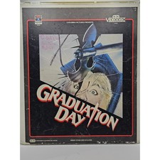Graduation Day 1981 slasher film Vintage CED Videodisc