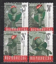 Hungary - Mail 1998 Yvert 3615/8 ** Mnh