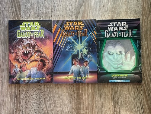 Star Wars Galaxy of Fear Bücher Konvolut 3 Bücher 1/4/5.   1997 guter Zustand - Bild 1 von 11