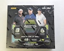 2024 Panini Prizm Golf Hobby box Sealed Debut Edition 1 Auto  6x8 cards !!
