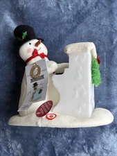 Hallmark 2023 Singing/Piano Playing 20th Anniversary Snowman Plush