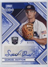 2018 Panini Elite Extra Edition Blue 2/25 Samuel Dutton #15U-SD Auto 18yn