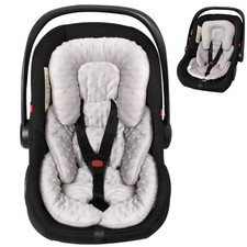 Infant Carseat Insert, 2-in-1 Reversible Baby Car Seat Cushion for Newborn