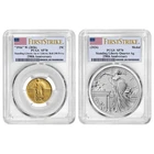 2026-W (SP70) Standing Liberty Quarter Gold Coin & Silver Medal Set 25 PCGS FS