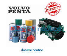 VERNICE SPRAY BOMBOLETTA VERDE VOLVO PENTA GREEN MOTORE MARINO 400ml