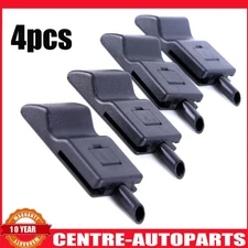 NEW 4PCS Door Lock Knobs Front/Rear Ebony For Chevy/GMC Silverado/Sierra 07-13