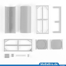Bausatz 20ft Tank-Container 11-teilig in 1:87 (H0)