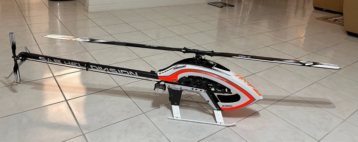 SAB GOBLIN RAW PIUMA 700 6s IKON2,Spektrum satellites. Flybarless
