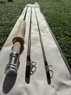 Orvis Superfine Glass 6’6" 3wt 3pc Full Flex Fly Rod 662 3pc