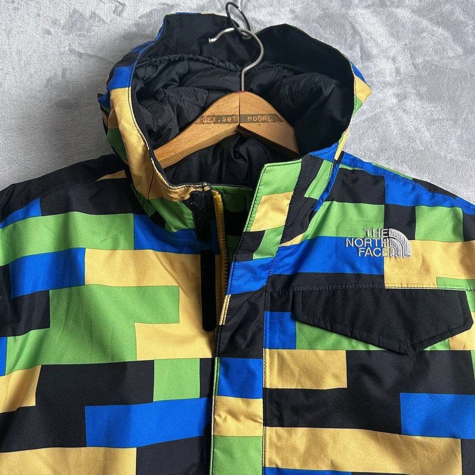 Chaqueta The North Face Niños Grande Hyvent Heatseeker Colorblock Esquí Snowboard Abrigo Foto 2 de 4