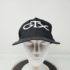 GTX Hat Cap Baseball Snap Back Mens L Black Embroidered Bancroft Made In USA