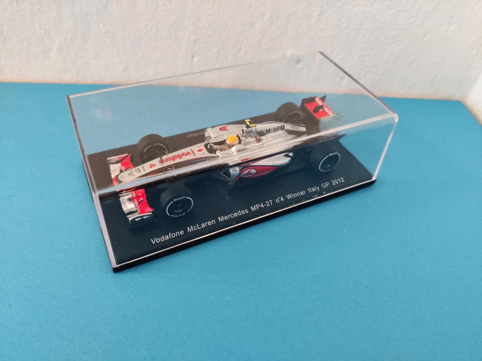 McLaren Mp4-27 lewis Hamilton Winner Italy GP 2012 Spark S3047 1:43 - Immagine 2 di 4