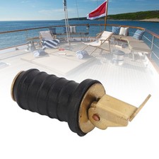 Boat Live Well Plug Brass Livewell Bait Well Drain Plug Tight Sealing Boat Drain