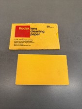 SHEETS OF KODAK LENS CLEANING PAPER B18