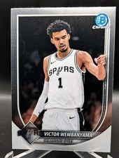 2025-26 Bowman Basketball CHROME BCV-143 Victor Wembanyama, San Antonio Spurs
