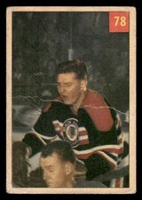 1954 PARKHURST AL DEWSBURY 78 GOOD LUCKY PREMIUM SET BREAK CHICAGO BLACKHAWKS