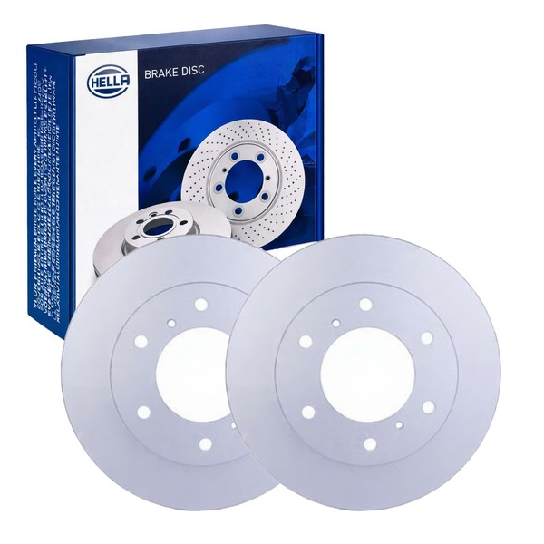 2X Hella Pagid Bremsscheiben Ø290Mm Vorne Passend FüR Mitsubishi Pajero 54288PRO-image