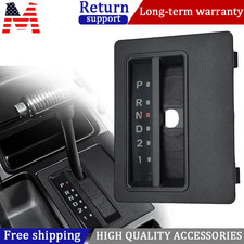 Gear Shift Shifter Trim Bezel For Jeep Cherokee Xj 1987-1996 Prndl Black Gear Shift Shifter Trim Bezel For Jeep Cherokee Xj 1987-1996 Prndl Black