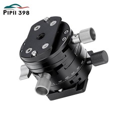 New Leofoto G2 GEAR HEAD 3 In 1 Panoramic Geared Ball head Tripod Head BlackPaLf