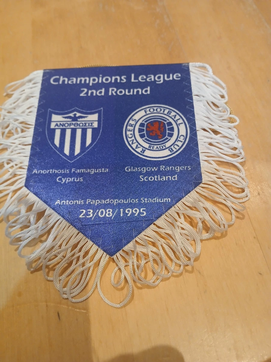 Glasgow Rangers fanion vintage foot football banderin pennant